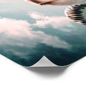 Poster Tortue de mer (Coin)