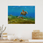 Poster Tortue de mer (Cuisine)