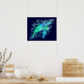 Poster Tortue de mer (Cuisine)