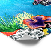 Poster Tortue de mer (Coin)