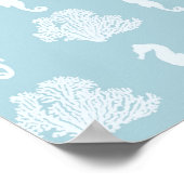 Poster Tortue de mer d'Aloha Honu (Coin)