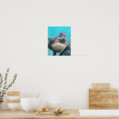 Poster Tortue de mer d'Hawaii (Cuisine)