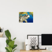 Poster Tortue de mer Ridley de Kemp (Bureau à domicile)