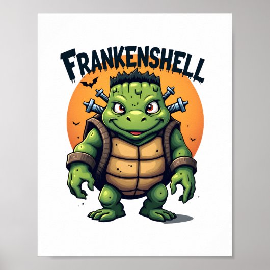 Poster Tortue franche (Devant)