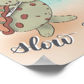 Poster Tortue luth (Coin)