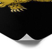 Poster Tortue mignonne et Sloth Retour à l'école cadeau d (Coin)