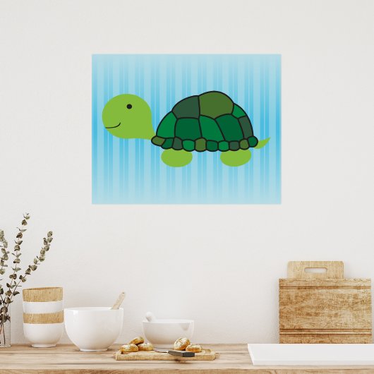 Poster Tortue mûre (Cuisine)