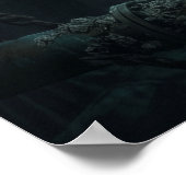 Poster Tortue submersible (Coin)