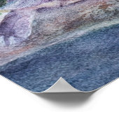 Poster Tortue tropicale exceptionnelle (Coin)