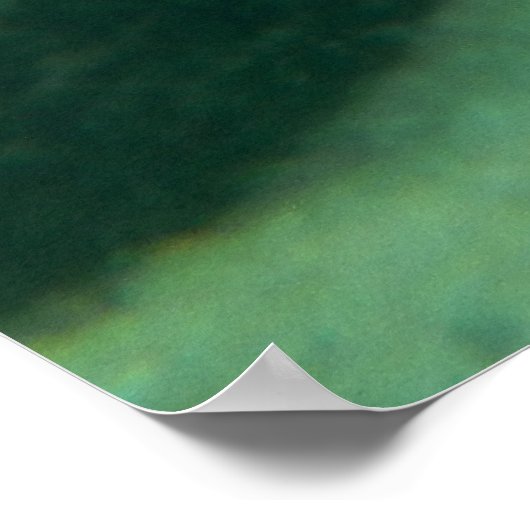 Poster Tortue verte hawaïenne (Coin)