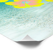 Poster Tortues de mer vertes (Coin)