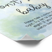 Poster Tortues marines - Ne pas dire bébé (Coin)