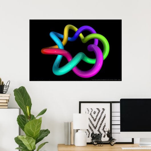 Poster Torus Twist (Bureau à domicile)