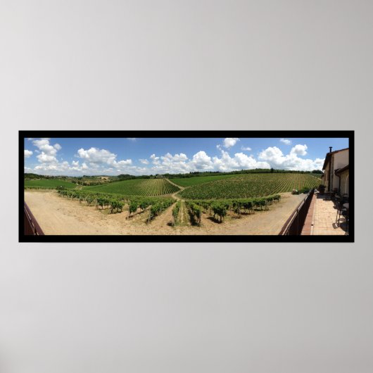 Poster Toscane (Devant)