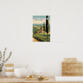 Poster Toscane (Cuisine)