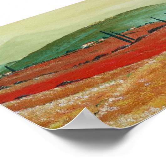 Poster Toscane (Coin)