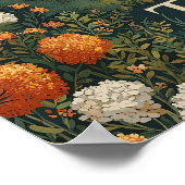 Poster Toscane au coucher du soleil - Italie Voyage (Coin)