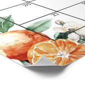 Poster Toscane Carrelage Baby shower Citrus Devinez la da (Coin)