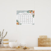 Poster Toscane Carrelage Baby shower Citrus Devinez la da (Cuisine)