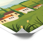Poster Toscane Italie (Coin)
