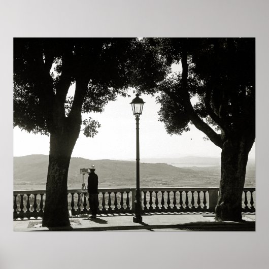 Poster Toscane. Italie. Cortona (Devant)