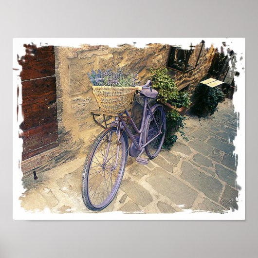 Poster Toscane. Italie. Cortona (Devant)