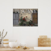 Poster Toscane, Italie | Porte toscane (Cuisine)
