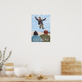 Poster Toss de couverture de l'Alaska - Barrow, Alaska (Cuisine)