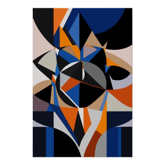 Poster Total Abstraction (Devant)