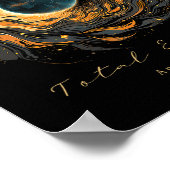Poster Total Solaire Eclipse Chaser Ventilateur d'observa (Coin)