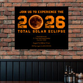 Poster Total Solar Eclipse 2026 Event