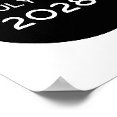 Poster Total Solar Eclipse 2028 New Zealand (Coin)