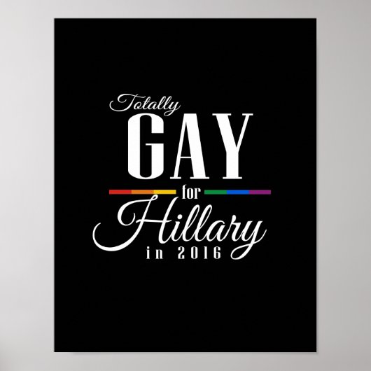 Poster TOTALEMENT GAY POUR HILLARY -.png (Devant)