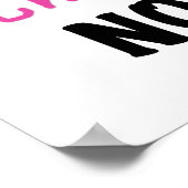 Poster Totalement génial Nonnie Pink Tshirts et cadeaux (Coin)