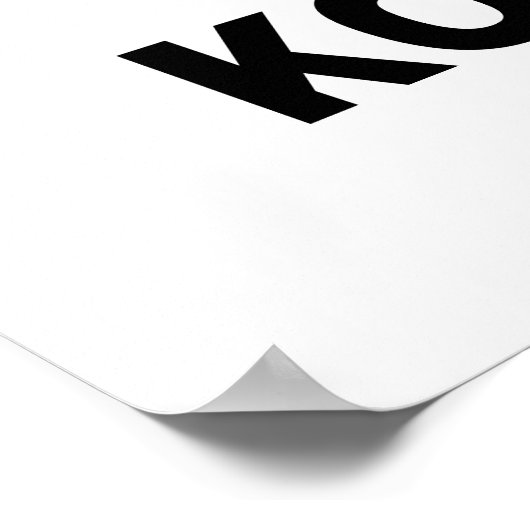 Poster Totalement Koala-dièse Funny Koala Bear Pun (Coin)