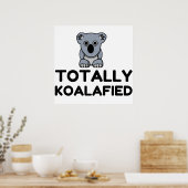 Poster Totalement Koalafié (Cuisine)