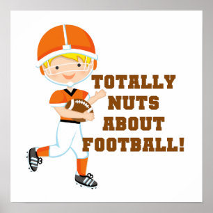 Poster Totalement Nez Sur Le Football