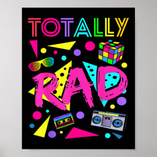 Poster Totally Rad 1980