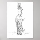 Poster Totem Compagnon (Devant)