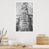 Poster Totem de l'Alaska 1912 (Cuisine)