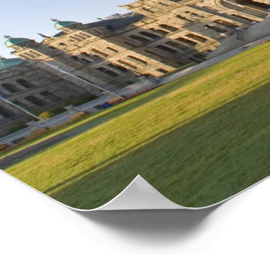 Poster Totem pole at the Parliament building in (Coin)