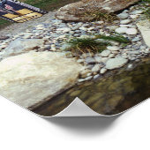 Poster Totem Poles, Vancouver, Colombie-Britannique (Coin)