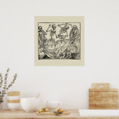 Poster Totentanz / Danse de macabre (Cuisine)