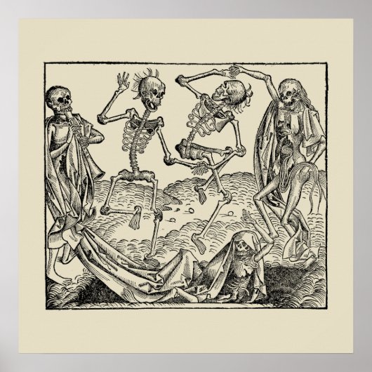 Poster Totentanz / Danse de macabre (Devant)