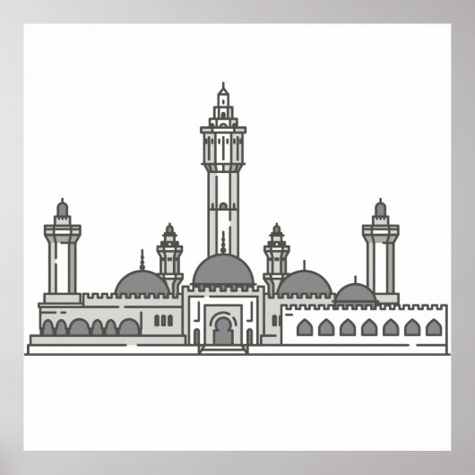 Poster touba senegal (Devant)