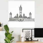 Poster touba senegal (Bureau à domicile)