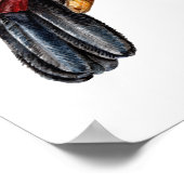 Poster Toucan en chemise hawaïenne (Coin)