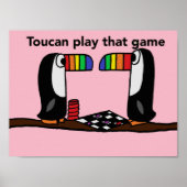 Poster Toucan Joue Ce Jeu (Devant)