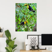 Poster Toucans (Bureau à domicile)