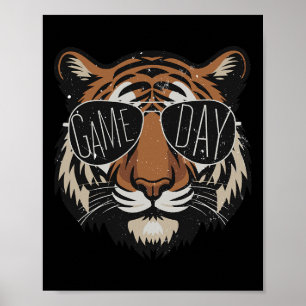 Poster Touchdown Match de Football Américain Jour de Than